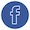 facebook, circle, outline, social-media png icon